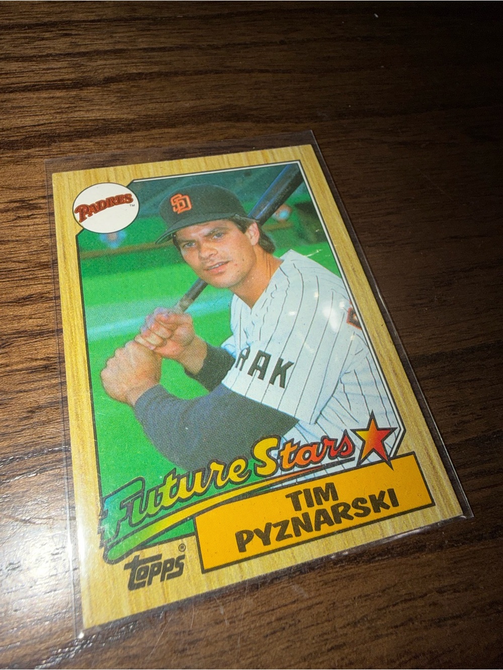 •Topps• 1987 Tim Pyznarski Baseball Card